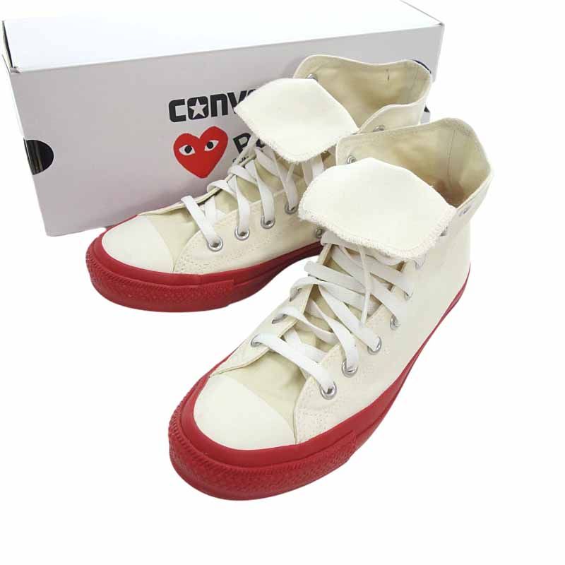 CONVERSE X コムデギャルソン ハイカットスニーカー 23センチ