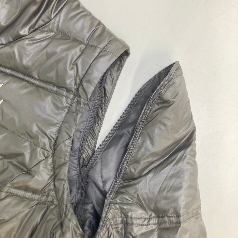 在庫商品26 サイズ M CALLAWAY キャロウェイ 2way ダウン ジップジャケット グレー系 240101515676 ゴルフウェア レディース ストスト