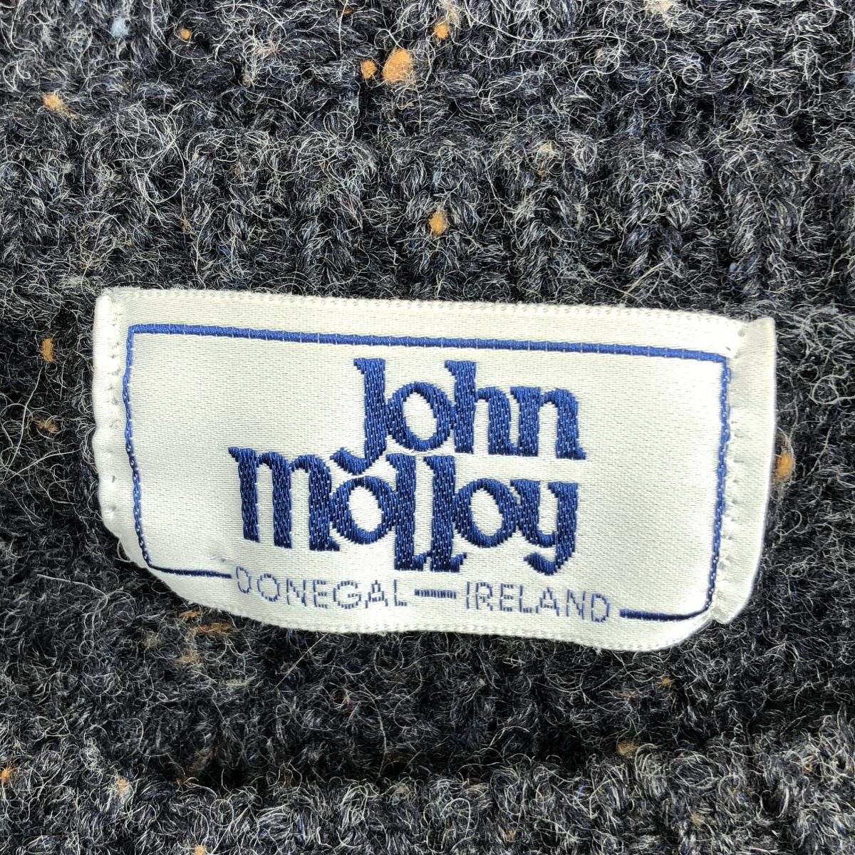 John Molloy / ジョンモロイ | ウール クルーネック ケーブルニット 