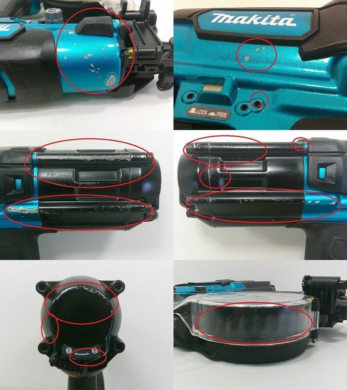 Makita - s25g-189kn【中古】makita　マキタ　41mm高圧エアビス打ち機　AR411HR　本体のみ s25g-189kn【中古】makita マキタ 41mm高圧エアビス打ち機
