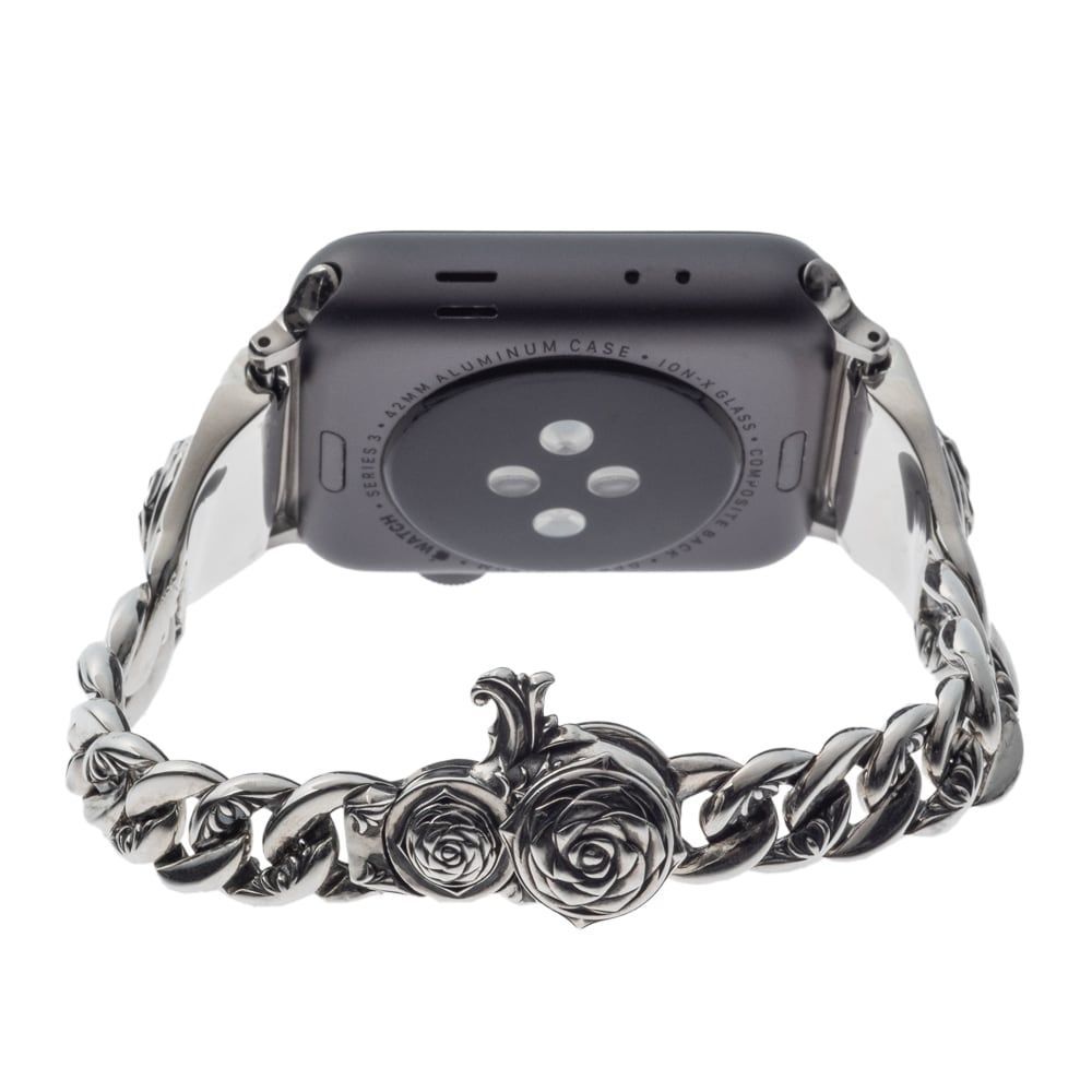 アップルウォッチバンド ローズ アルテミスクラシック シルバーアクセサリー ジュエリーブランド CHRISTIANNAURATH_COM_BR