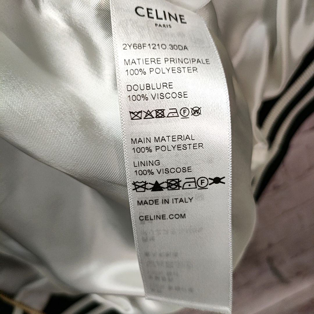 2024/1購入品 未使用品】CELINE セリーヌ 2Y68F121O.30DA TRACKSUIT