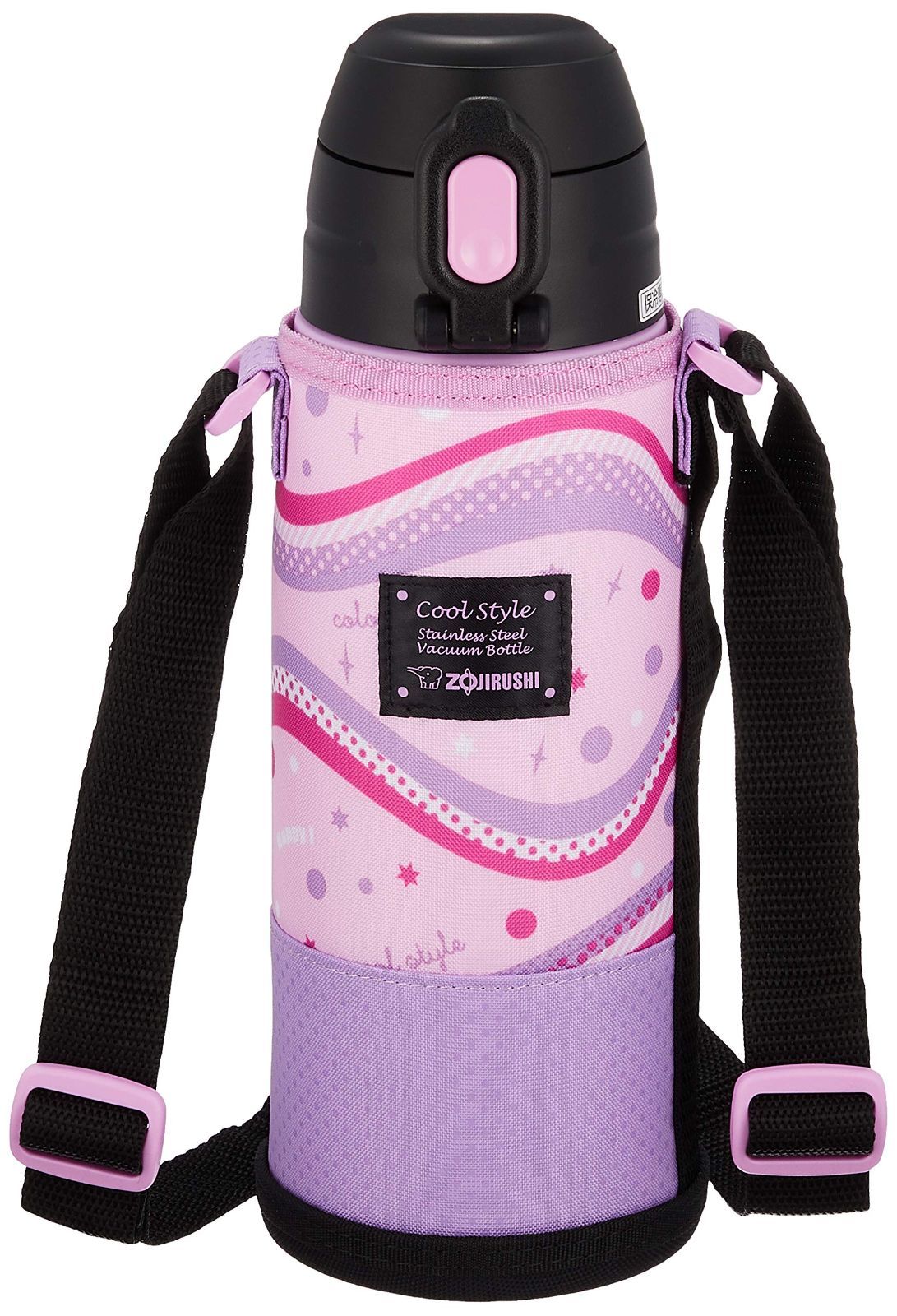 Color ミックスパープル_Size 820 ml 象印マホービン ZOJIRUSHI お出掛け クール スポーツボトル ミックスパープル 820ml 18|8 ステンレススティール SP-JB08-VU