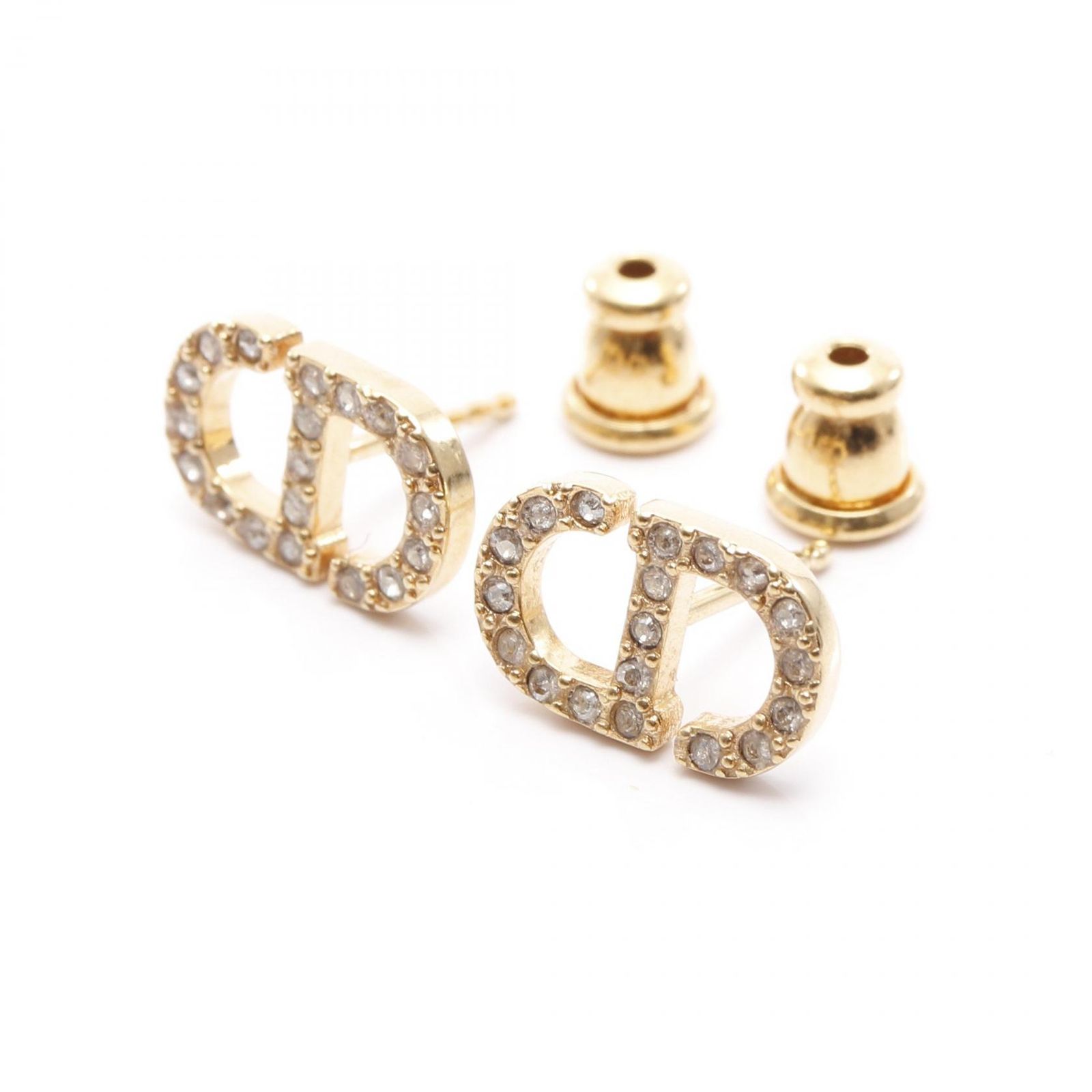ディオール Dior ピアス CDロゴ GP（ゴールドメッキ） ピアス