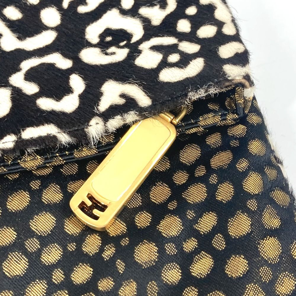 クラッチバッグ レオパード