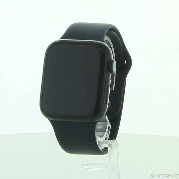 〔 〕〔 〕 Apple Watch SE 第2世代 GPS 44mm ミッドナイトアルミニウムケース ミッドナイトスポーツバンド 258