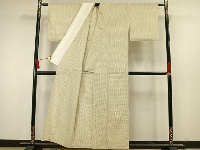 平和屋着物▽本塩沢 単衣 十字絣 正絹 逸品 AAAW7719fy - メルカリ