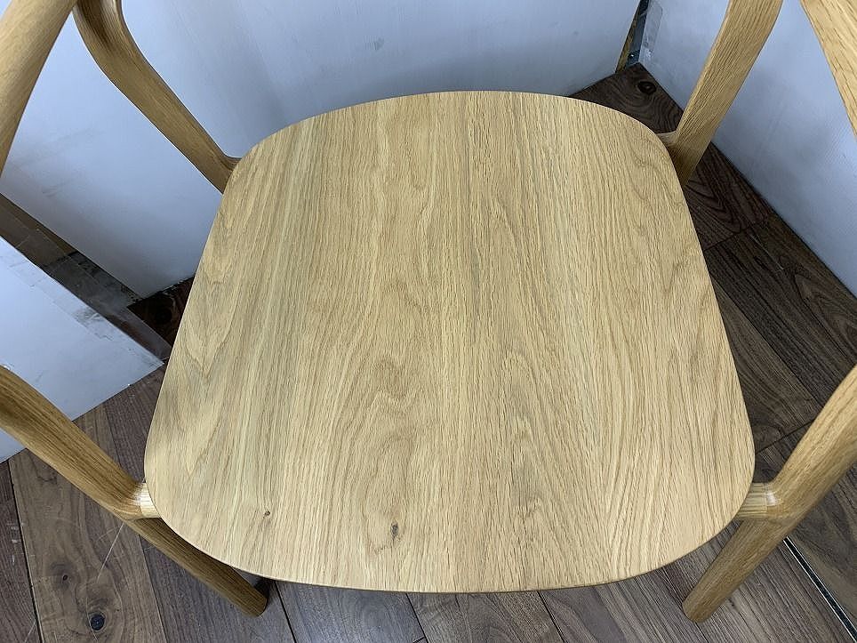 極美品 カンディハウス 「スプリンター」 アームチェア SPLINTER