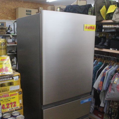送料別途／送料はお問合せください! たっぷり冷凍室2段収納 幅60cm 未 