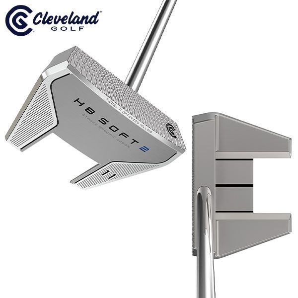クリーブランド HB SOFT 2 11 センターシャフト パター オリジナルスチールシャフト