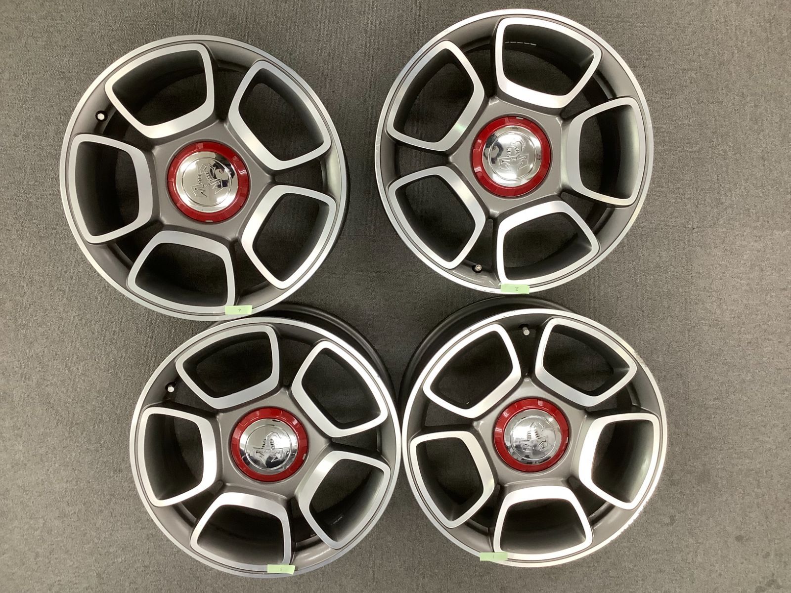 ABARTH アバルト 17インチ ホイールのみ 4本セット 【公式通販】