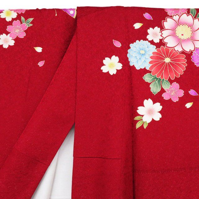 振袖　着物　美品　正絹　中古　結婚式　成人式　MQ28 kyou-ka_c040