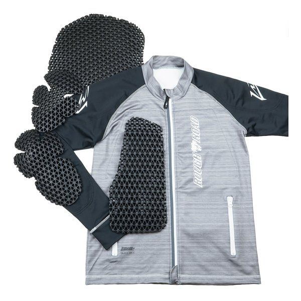 KOMINE コミネ R-R アーマージャケット APセット HL.GY|BK-LL RR7558APHG|BK4 2529477