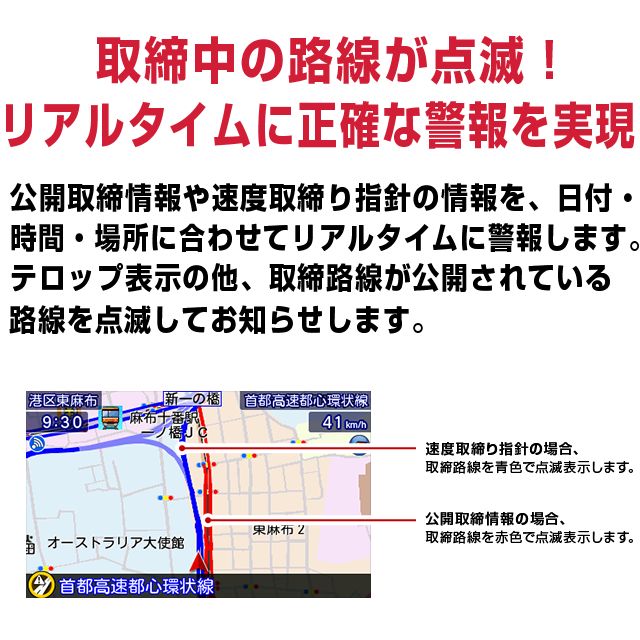 レーザー＆レーダー探知機