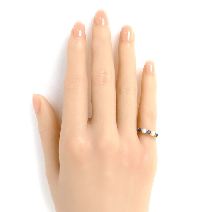 TIFFANY&Co. ティファニー K18YG イエローゴールド サファイア ベビー 