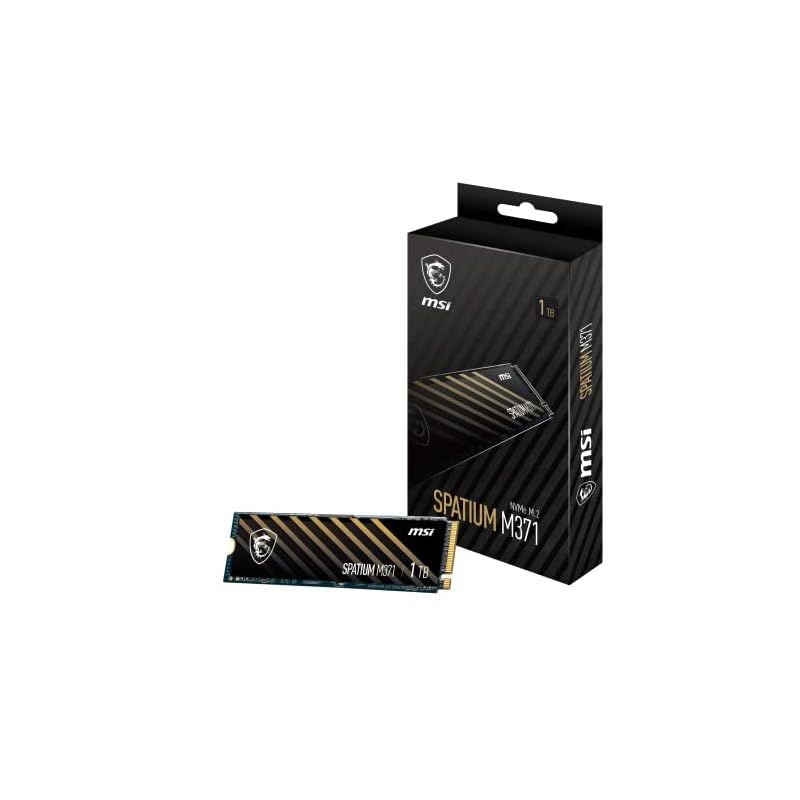 MSI M.2 SSD SPATIUM M371シリーズ 1TB S78-440L870-P83 HD3827
