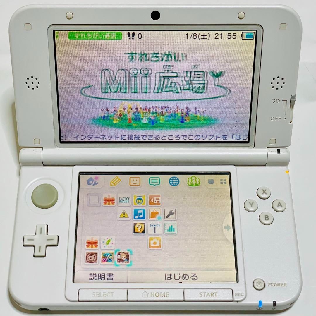 海外製 3DS LL ホワイト 動作確認済み | artfive.co.jp
