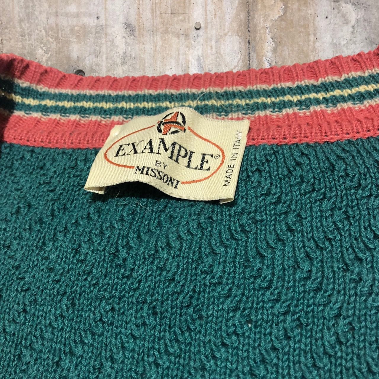 EXAMPLE BY MISSIONI(イグザンプルバイミッソーニ) 80's