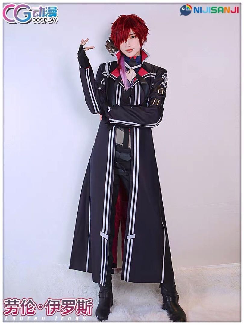 vtuber にじさんじ ローレン イロアス コスプレ 衣装 ウィッグ 靴追加可