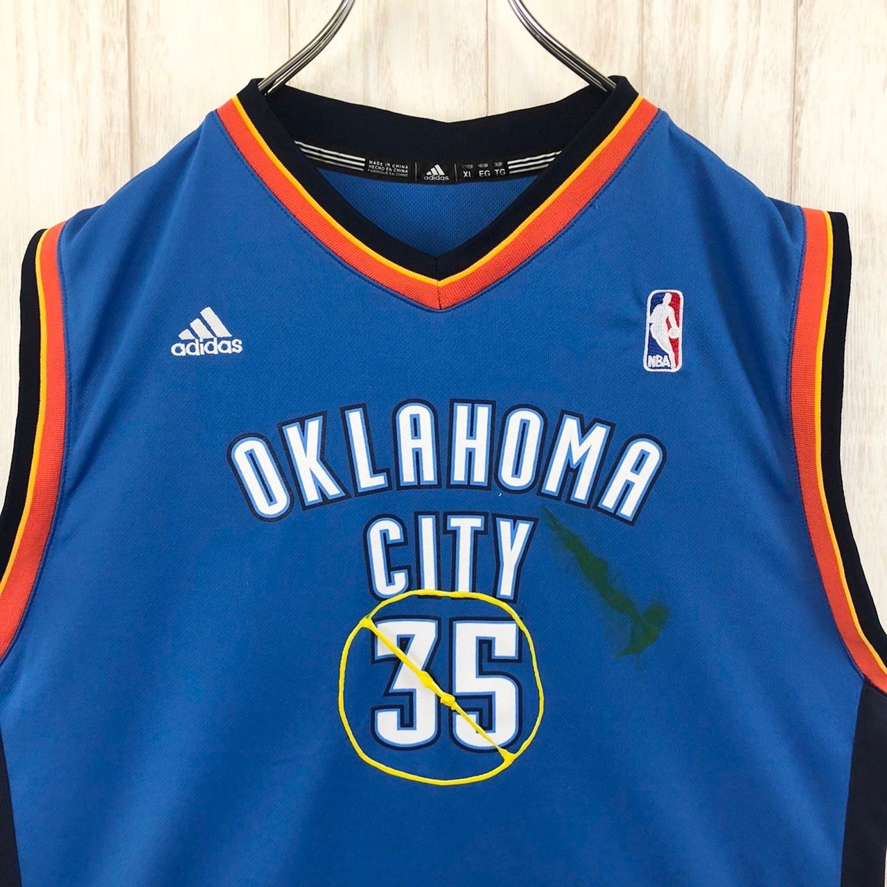 adidas アディダス NBA オクラホマシティ サンダー OKLAHOMA