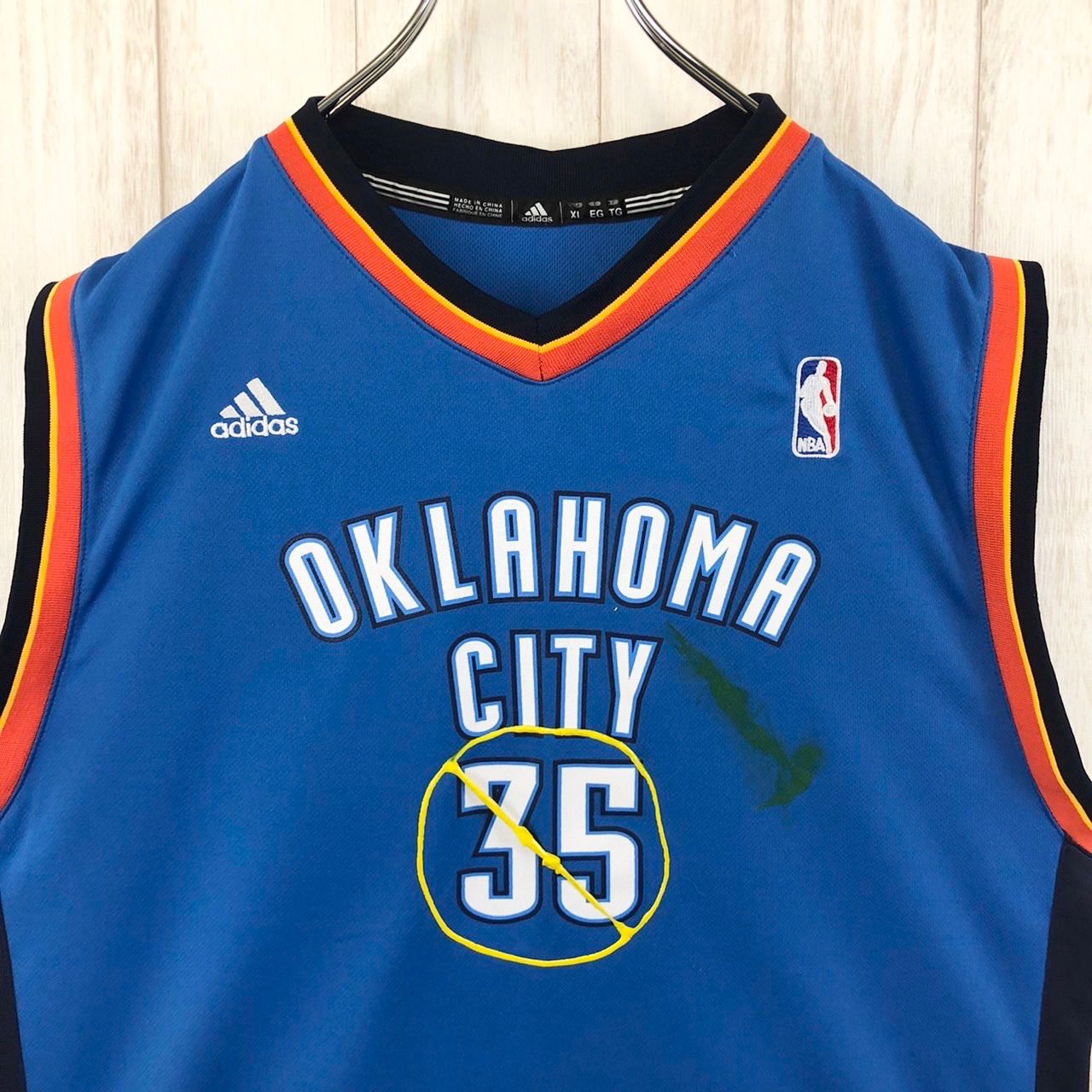 adidas アディダス NBA オクラホマシティ サンダー OKLAHOMA CITY 