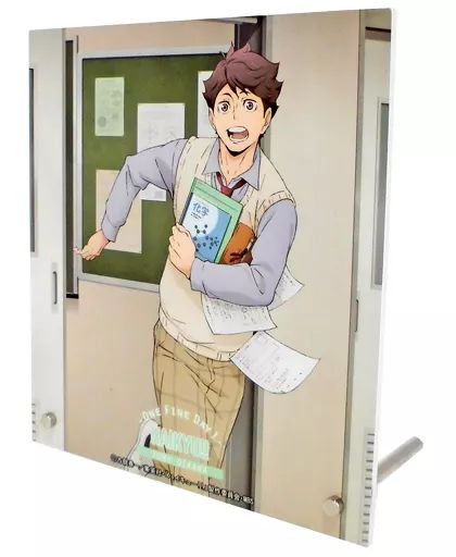 中古】アクリルスタンド・アクリルパネル 4.及川徹 アクリルプレート