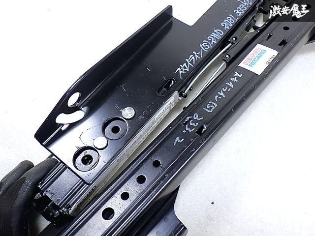 C】RECARO レカロ 底止め シートレール 右/運転席側 SXE10 GXE10 C】RECARO レカロ 底止め シートレール 右/運転席側 SXE10 GXE10