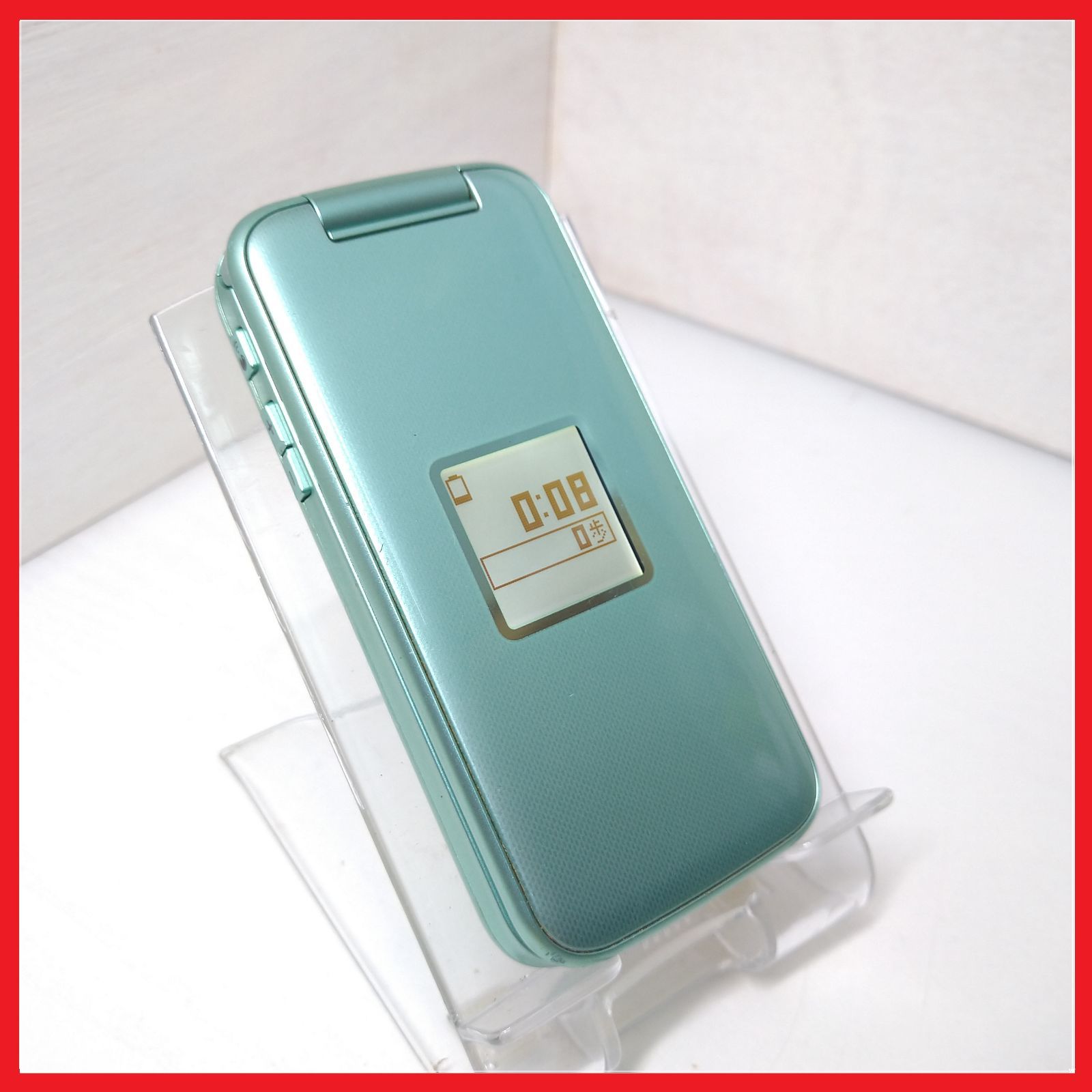 良品 富士通 らくらくホン F-02J docomo ガラホ ドコモガラケー