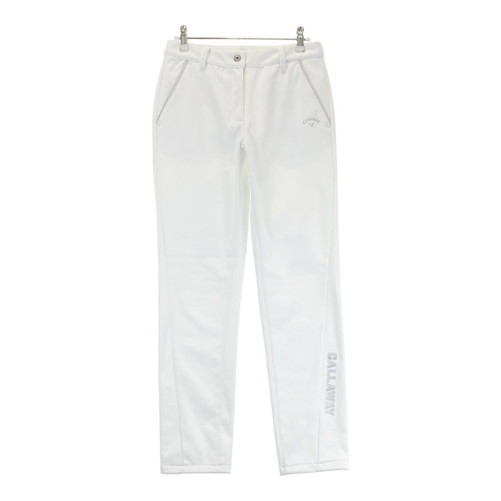サイズ S CALLAWAY キャロウェイ 2025年モデル 裏起毛パンツ ホワイト系 240101531640 ゴルフウェア レディース ストスト