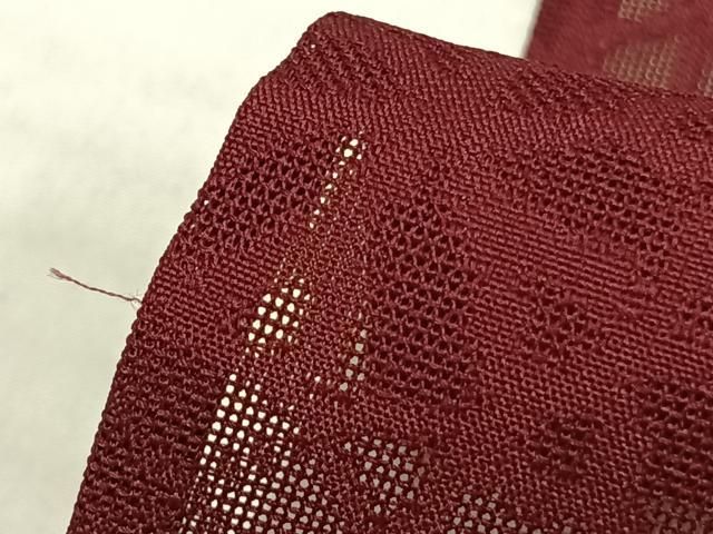 平和屋着物□上質な色無地 蘇芳香色 正絹 逸品 AAAX9653ph