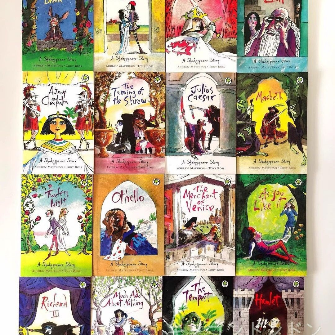 Shakespeareシェイクスピア ストーリー16冊 洋書 The