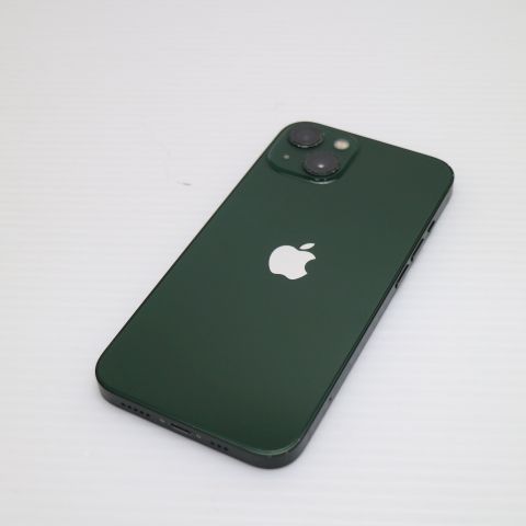 iPhone13 128GB グリーン SIMフリー 極美品 ムスビー｜中古品 SIMフリー iPhone 13 128GB グリーン