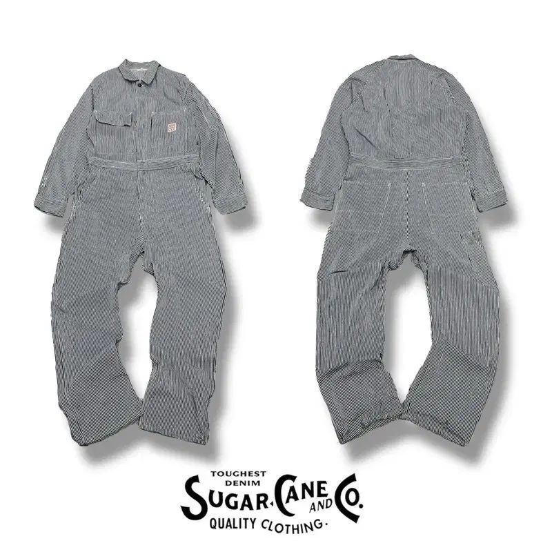 SUGAR CANE ストライプ オールインワン s08291