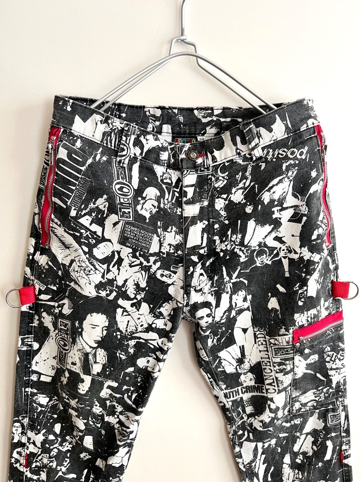 DOGPILE ドッグパイル　ボンテージパンツ　パンク 中古・古着通販】dogpile (ドッグパイル) ロックスター