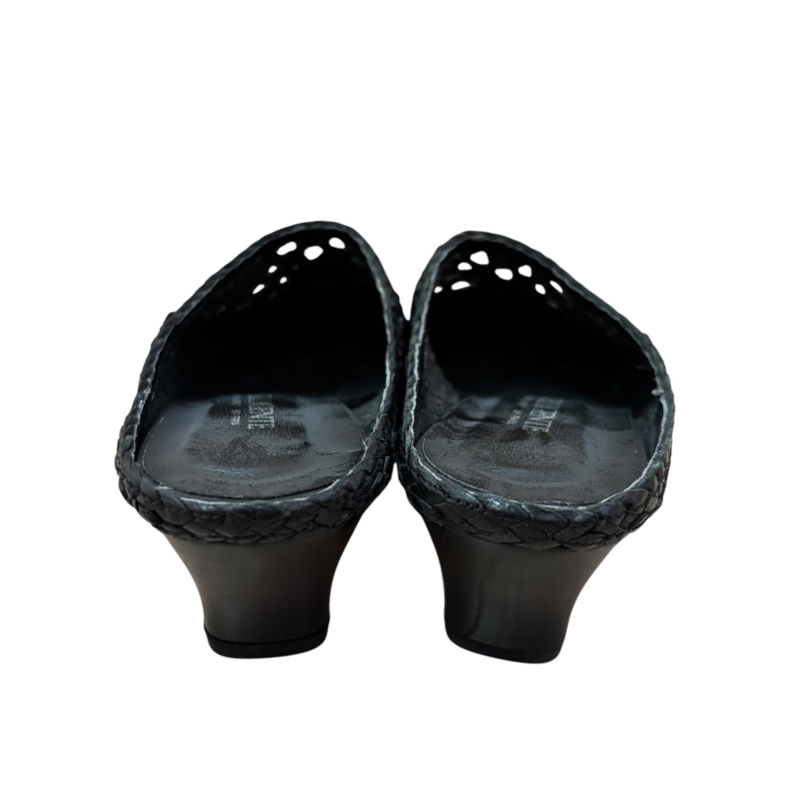 NICAL ビジューデザイン ブラックミュール NICAL ビジューデザイン ブラックミュール NICAL ビジュー