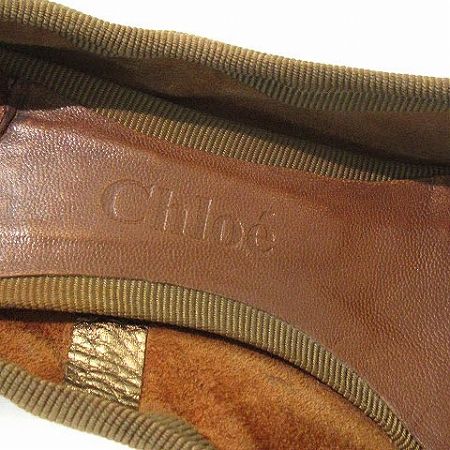Chloe クロエ 本革レザーパンプス チャンキーヒール黒/23.5cm Chloé Janisパンプス | Chloé JP