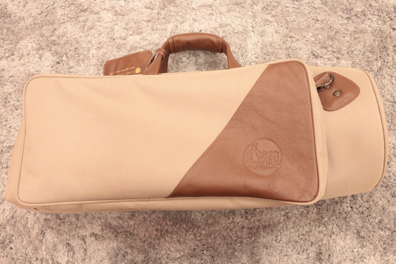 GARD BAGS ファブリックレザーコンビシリーズ シングル GTSF-BR ブラウン|ブラウン トランペット1本入用ソフトケース