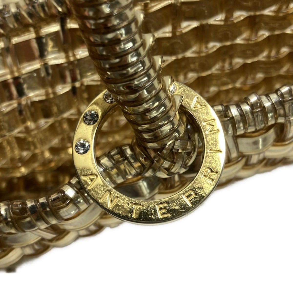 ANTEPRIMA(アンテプリマ) トートバッグ イントレッチオ ゴールド