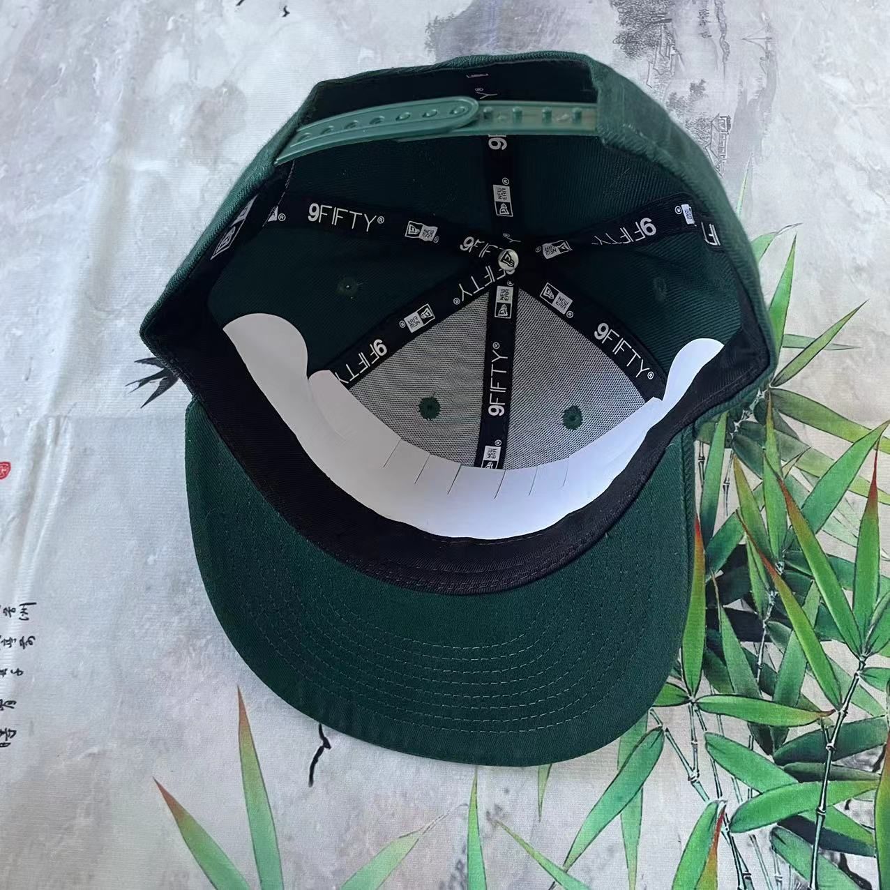 【超人気】NEW ERA 9FIFTY バナナマン キャップ グリーン TOMO様 専用】バ帽 グリーン ニューエラ 9FIFTY ショッパー付き