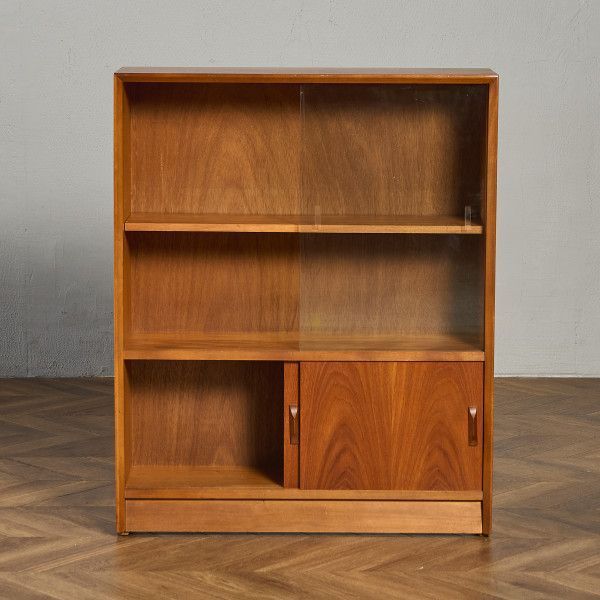 ハーバート E ギブス Herbert E. Gibbs ヴィンテージ ガラスキャビネット ガラス 94362