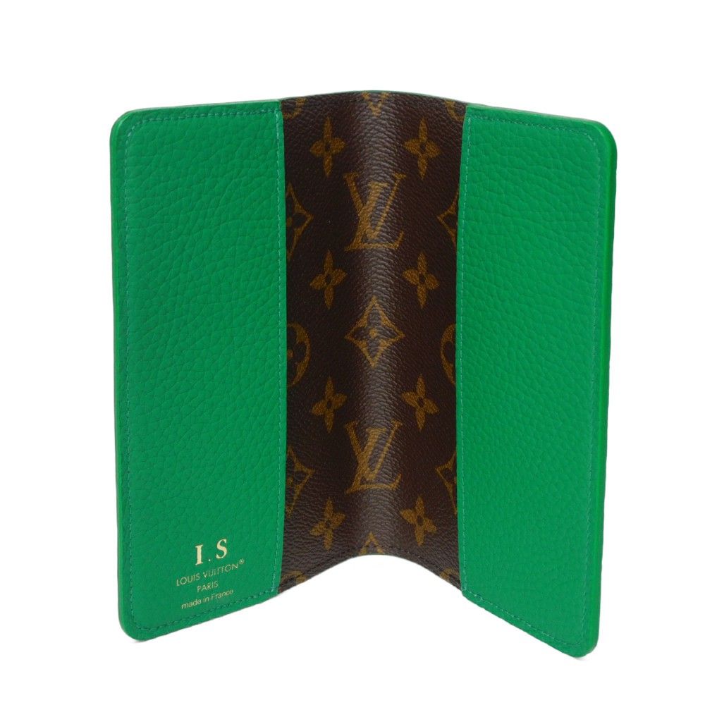 Louis Vuitton システム手帳　リング式ファイル 緑 Louis Vuitton システム手帳 リング式ファイル 緑 （グリーン