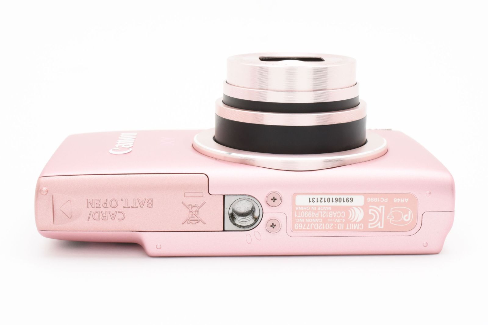 極上品 Canon Ixy 100F ピンク バッテリーチャージャーセット 美品