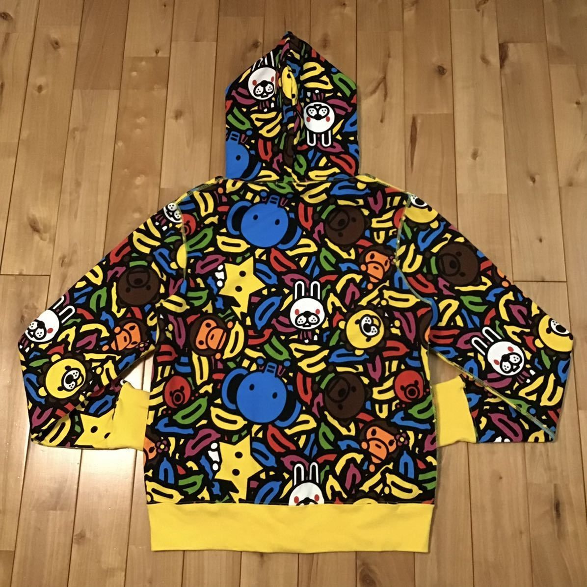 アニマル マイロ パーカー Mサイズ a bathing ape BAPE sta full zip  