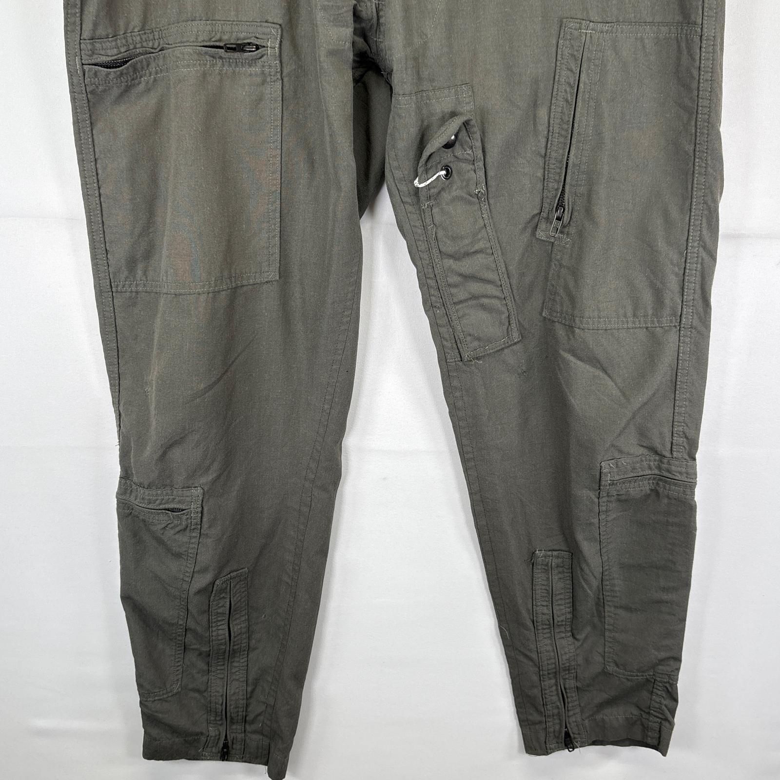 古着 ミリタリー USA製 長袖つなぎ CWU 27P ジャンプスーツ