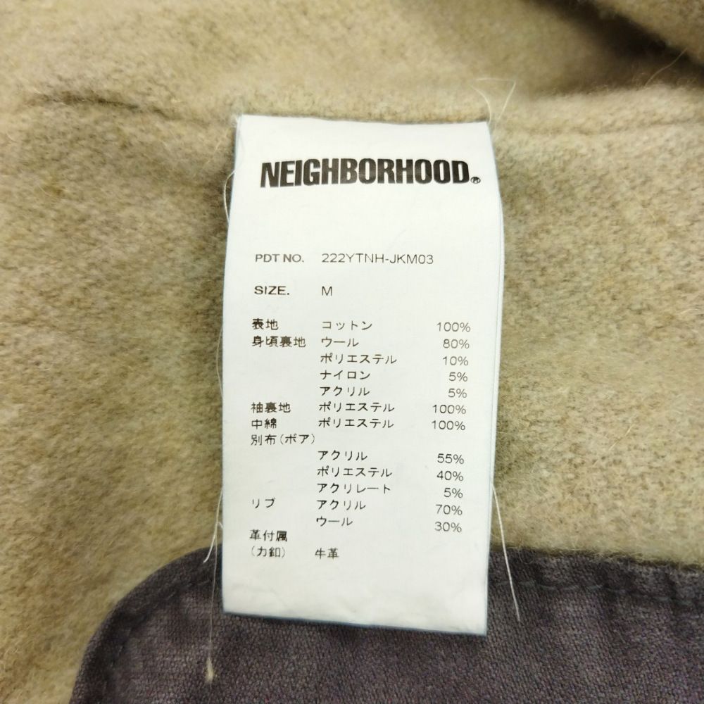 NEIGHBORHOOD (ネイバーフッド) 22AW N-1 DECK JK CO 222YTNH-JKM03 襟 ...