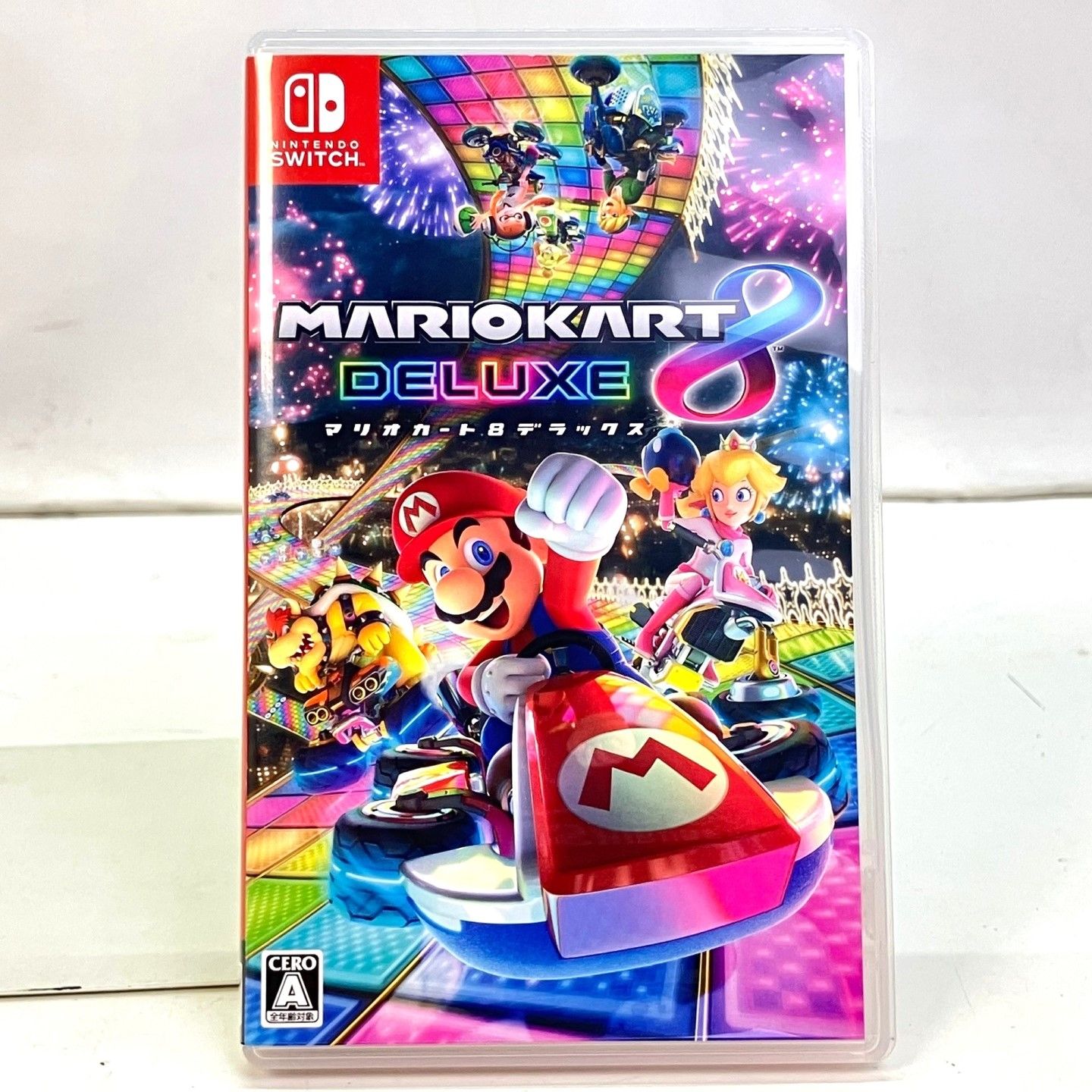 01w-3262 〇  Nintendo Switch ニンテンドースイッチ ソフト マリオカート8 デラックス 動作確認済み  【中古品】