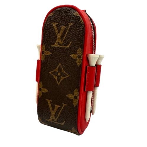 ルイヴィトン　ゴルフボールケース Louis Vuitton ゴルフボール&ティー 収納ケース LOUIS VUITTON ルイ