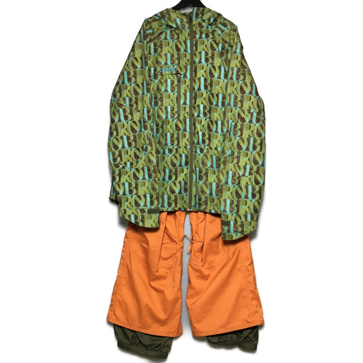 バートン BURTON スノーボードウェア上下セット Mサイズ