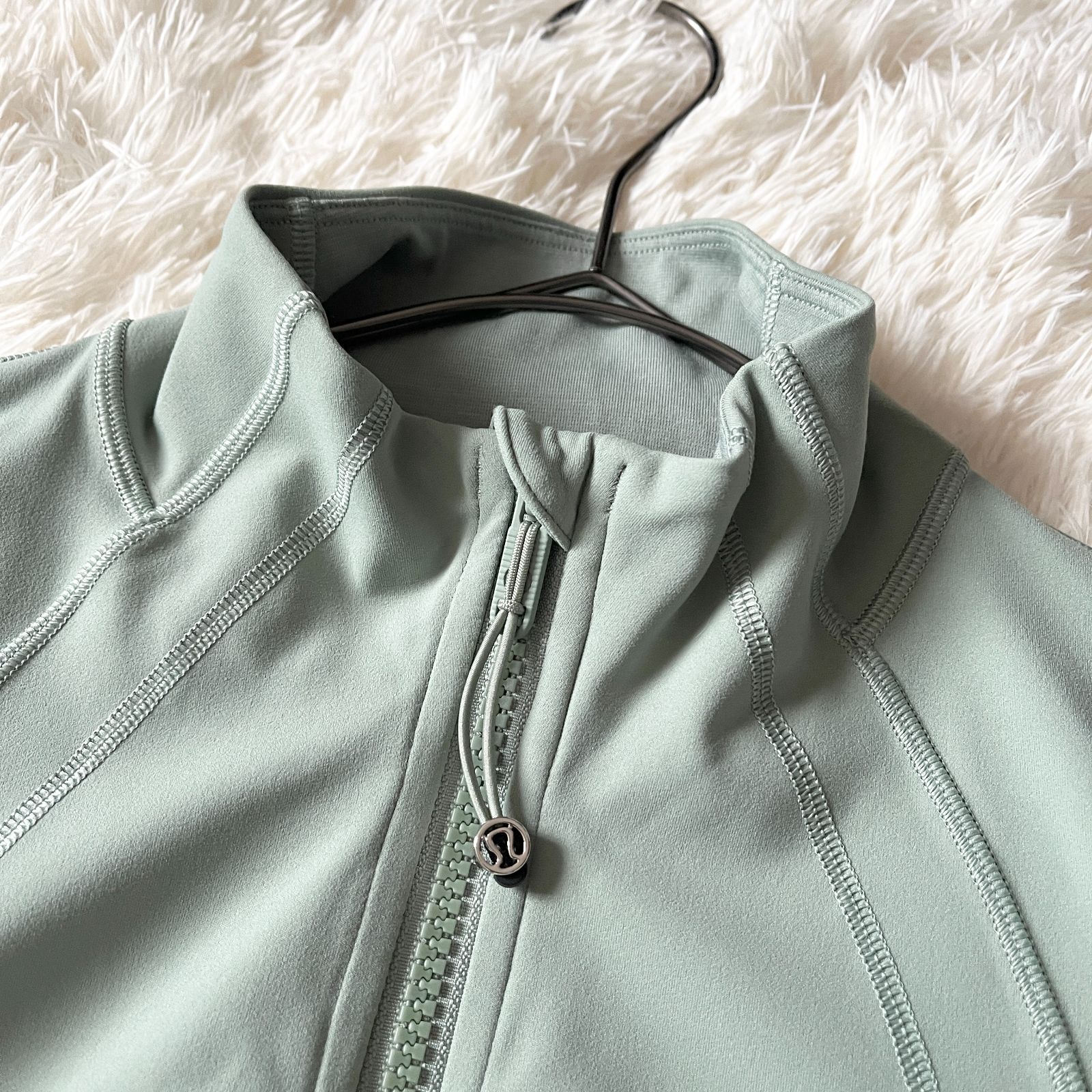 lululemon ルルレモン Define Jacket ディファインジャケット ジップアップ サイズ8 グリーン系