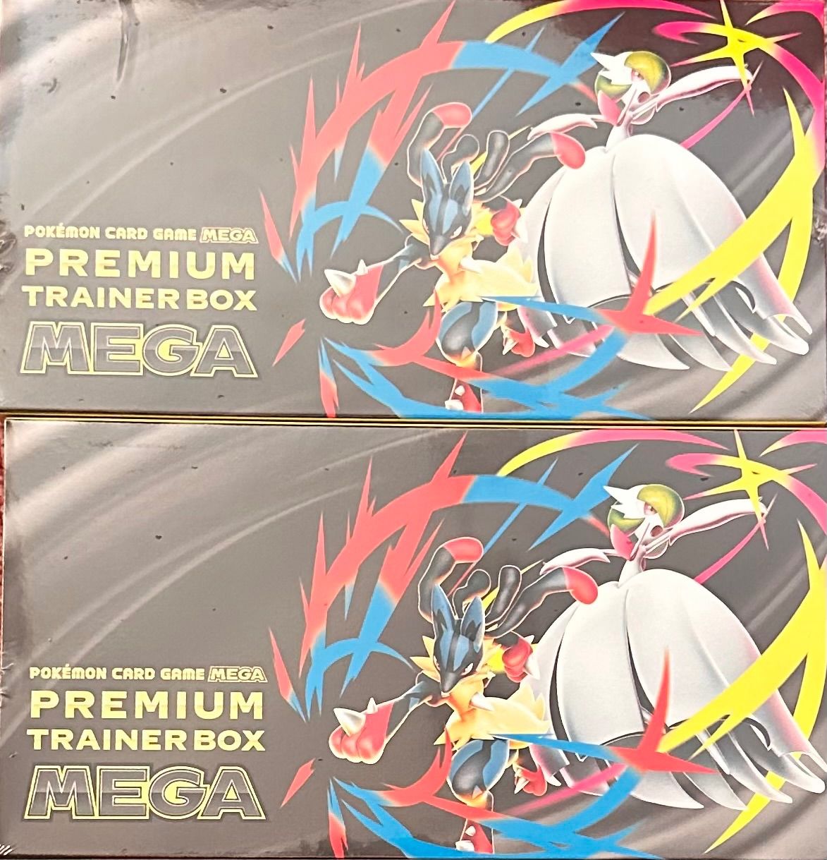 ポケモンカードゲーム プレミアムトレーナーボックスMEGA　2個セット新品未開 新品ボックス]ポケモンカードゲーム プレミアムトレーナー